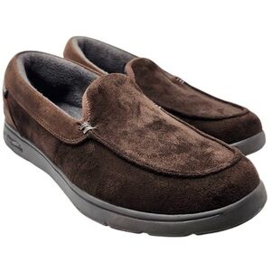 Skechers “Cirrus” Go Lounge Arch Fit Chocolate Brown Slip-On Shoes Mens Size 9.5